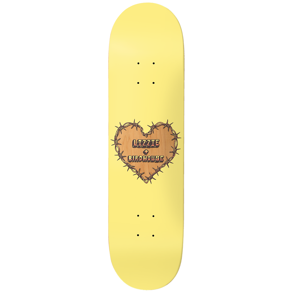 Birdhouse Lizzie Armanto Heart Protection 8" Complete Skateboard