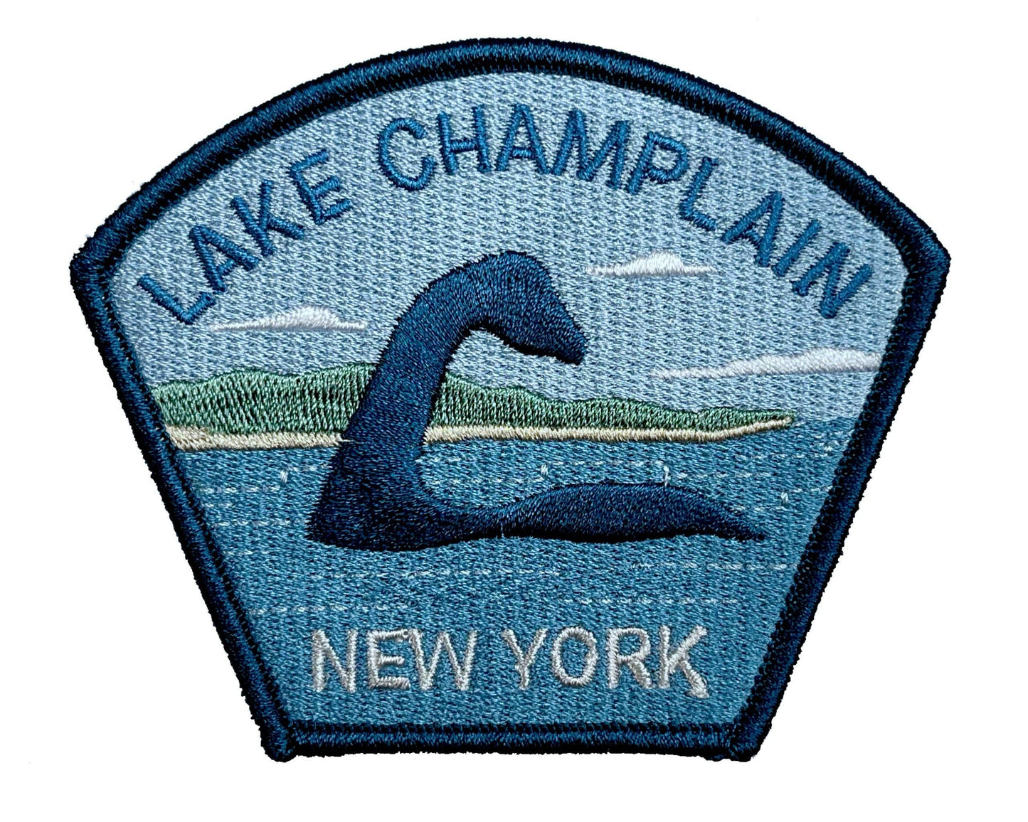 Lake Champlain New York Travel Patch: Iron-on