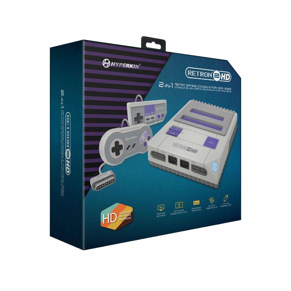 RetroN 2 HD Gaming Console Compatible With NES® / Super NES® / Super Famicom™