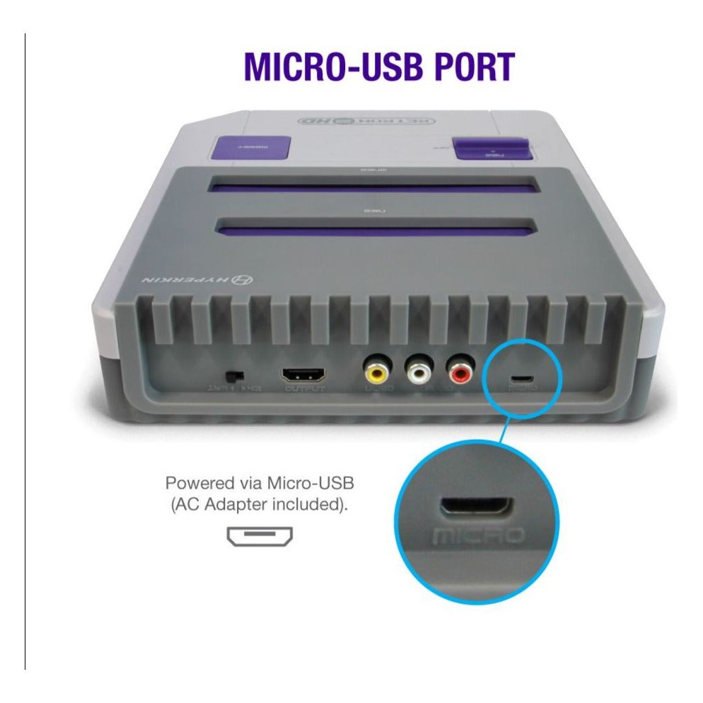 RetroN 2 HD Gaming Console Compatible With NES® / Super NES® / Super Famicom™