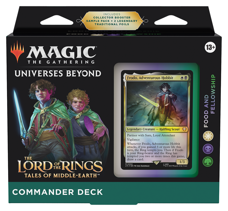 Magic: the Gathering - The Lord of the Rings -Tales of Middle-earth Commander Deck  - Food & Fellowship