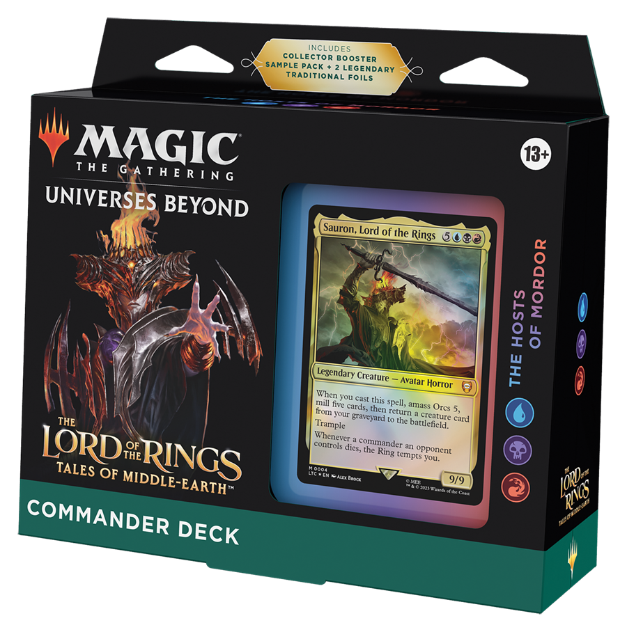 Magic: the Gathering - The Lord of the Rings -Tales of Middle-earth Commander Deck  - The Hosts of Mordor