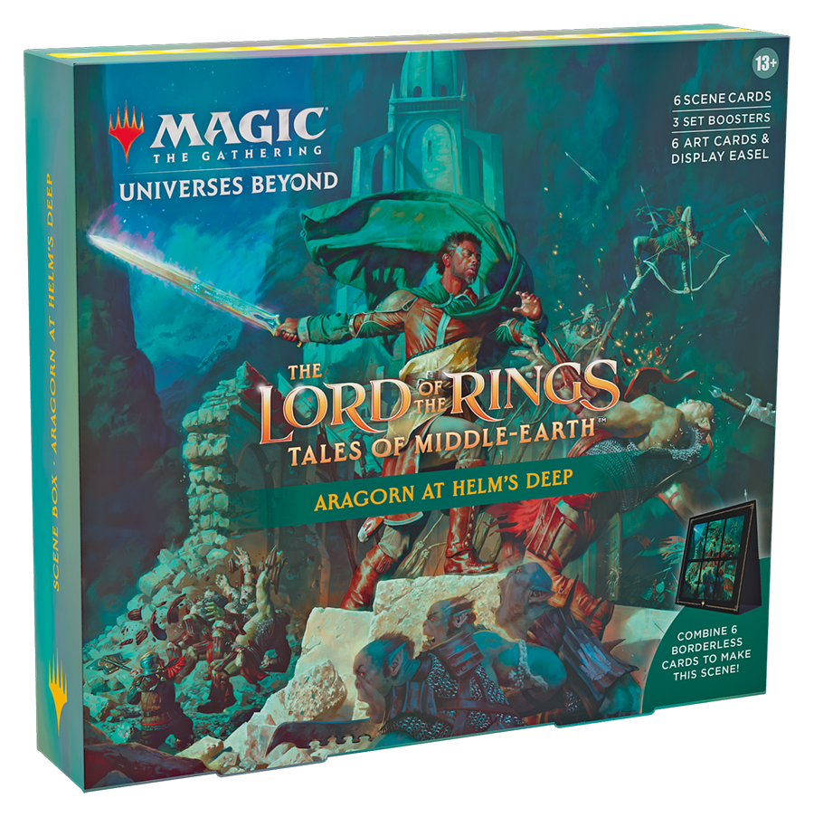 Magic: the Gathering - The Lord of the Rings -Tales of Middle-earth Scene Box - Aragorn at Helm's Deep