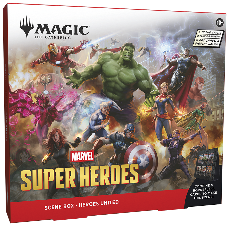 Magic: the Gathering - Marvel Super Heroes Heroes United Scene Box