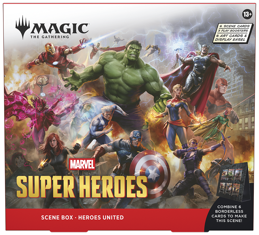 Magic: the Gathering - Marvel Super Heroes Heroes United Scene Box