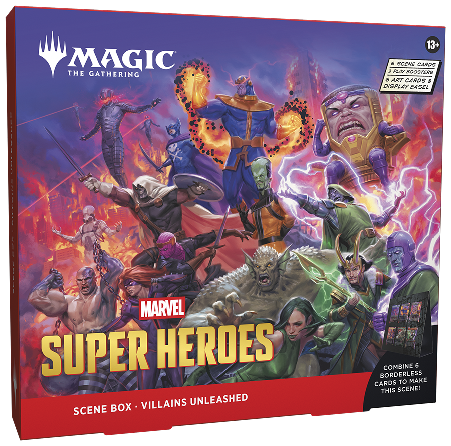 Magic: the Gathering - Marvel Super Heroes Villains Unleashed Scene Box