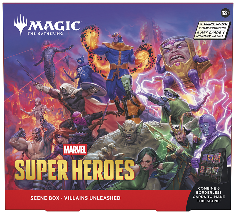 Magic: the Gathering - Marvel Super Heroes Villains Unleashed Scene Box