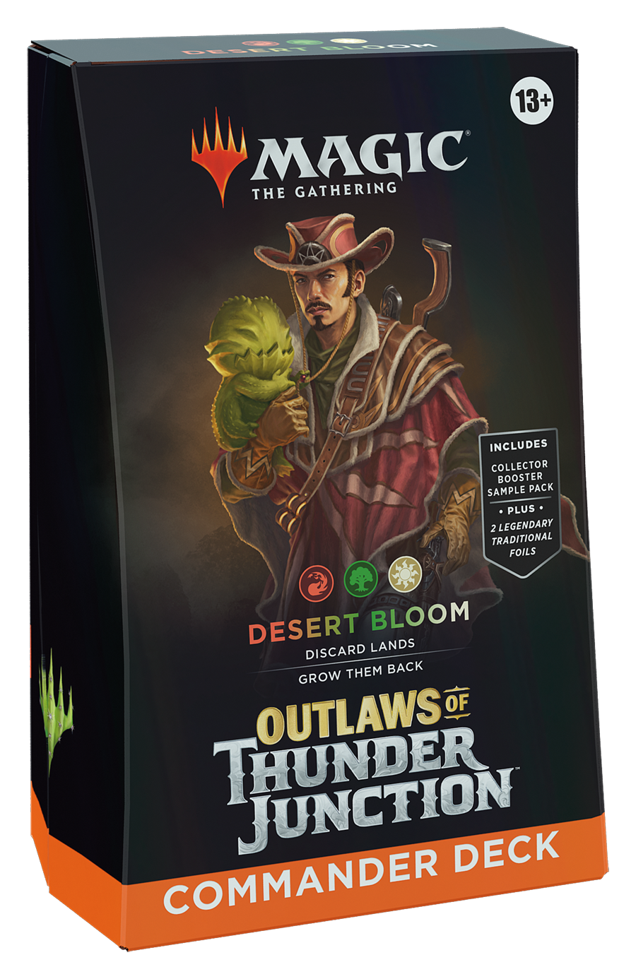 Magic: the Gathering - Outlaws of Thunder Junction Commander Deck - Desert Bloom