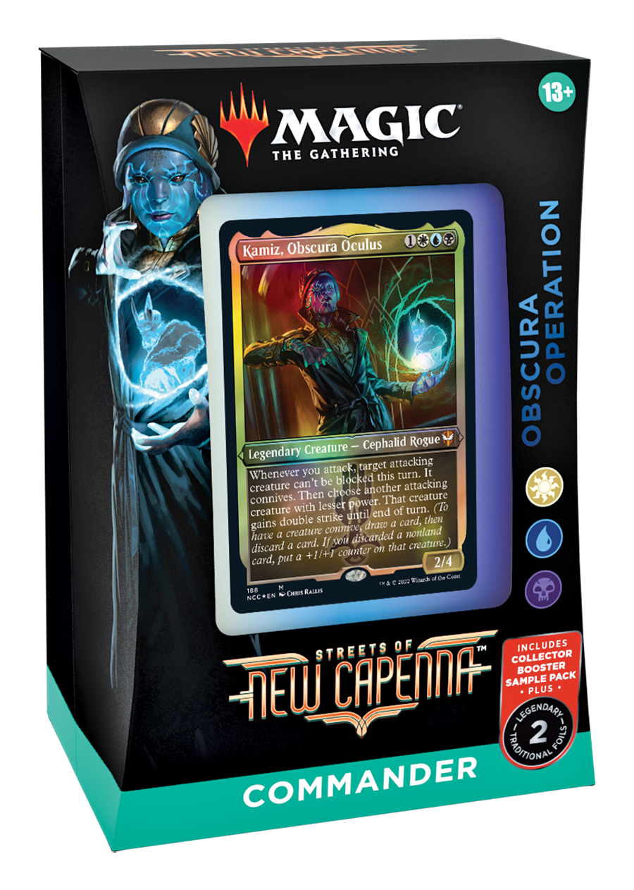 Magic: the Gathering - Streets of New Capenna Commander Deck - Obscura Operation  (White-Blue-Black)
