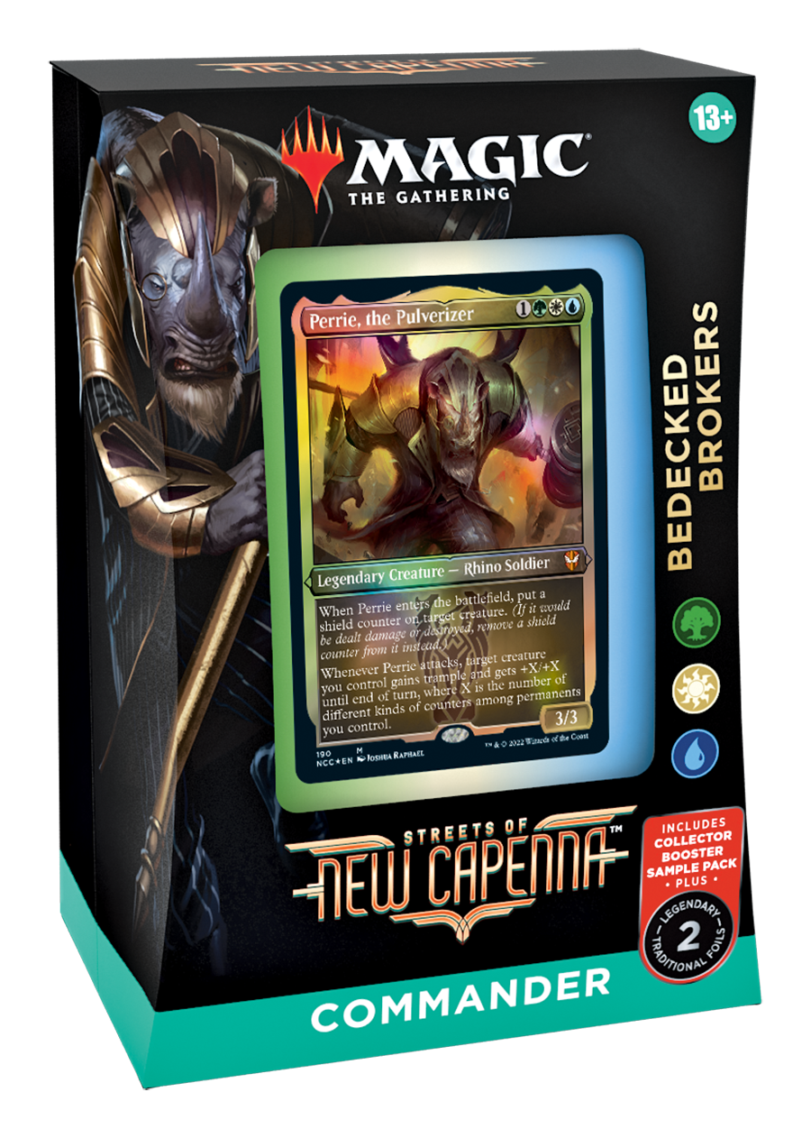 Magic: the Gathering - Streets of New Capenna Commander Deck - Bedecked Brokers (Green-White-Blue)