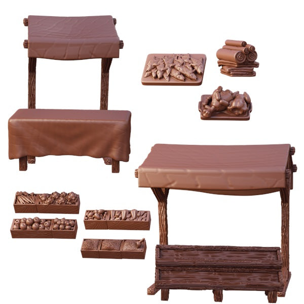 Terrain Crate: Market Stalls