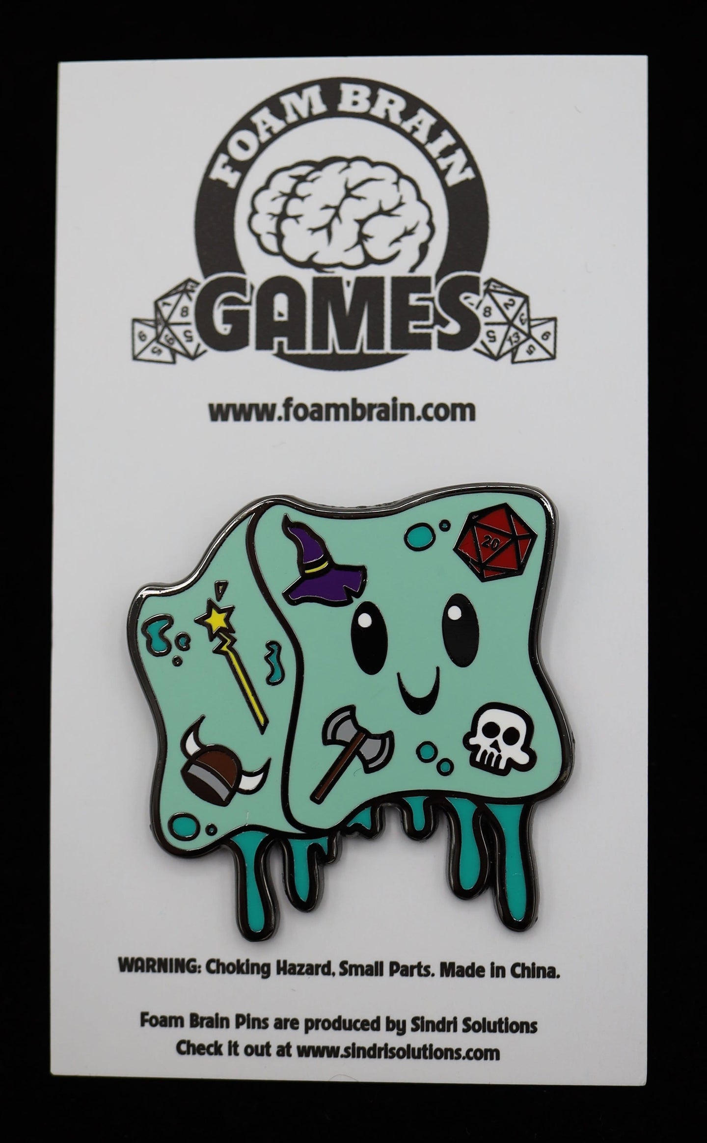 Monster Index Pin: Gelly Cube