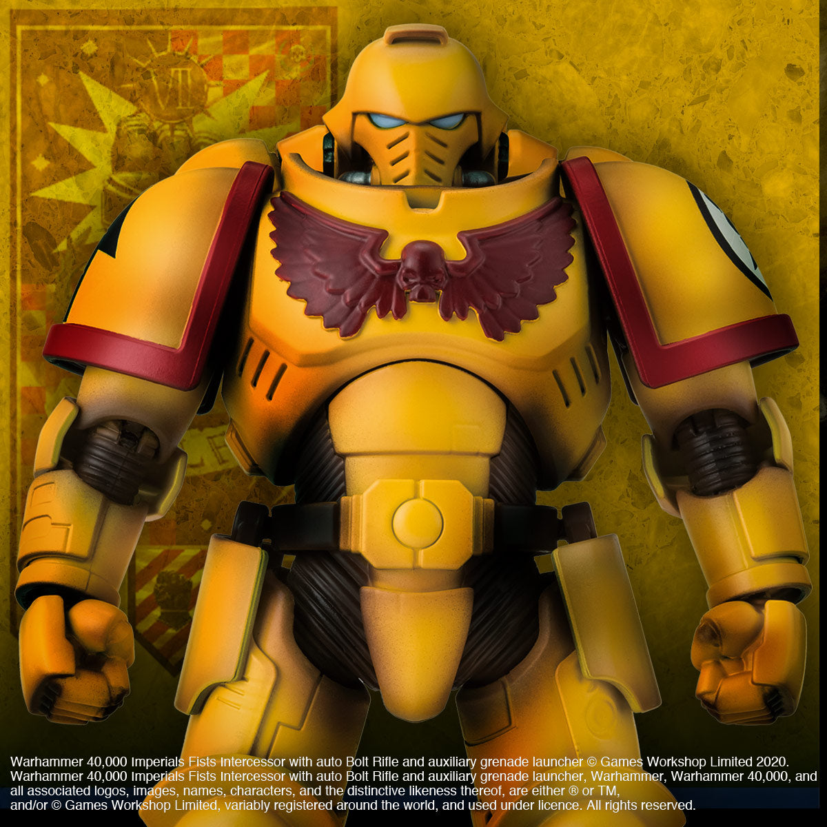 Warhammer 40K: Imperial Fists Intercessor