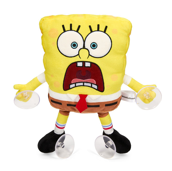 Phunny Plush: SpongeBob SquarePants - Window Clinger 8" - Scared SpongeBob