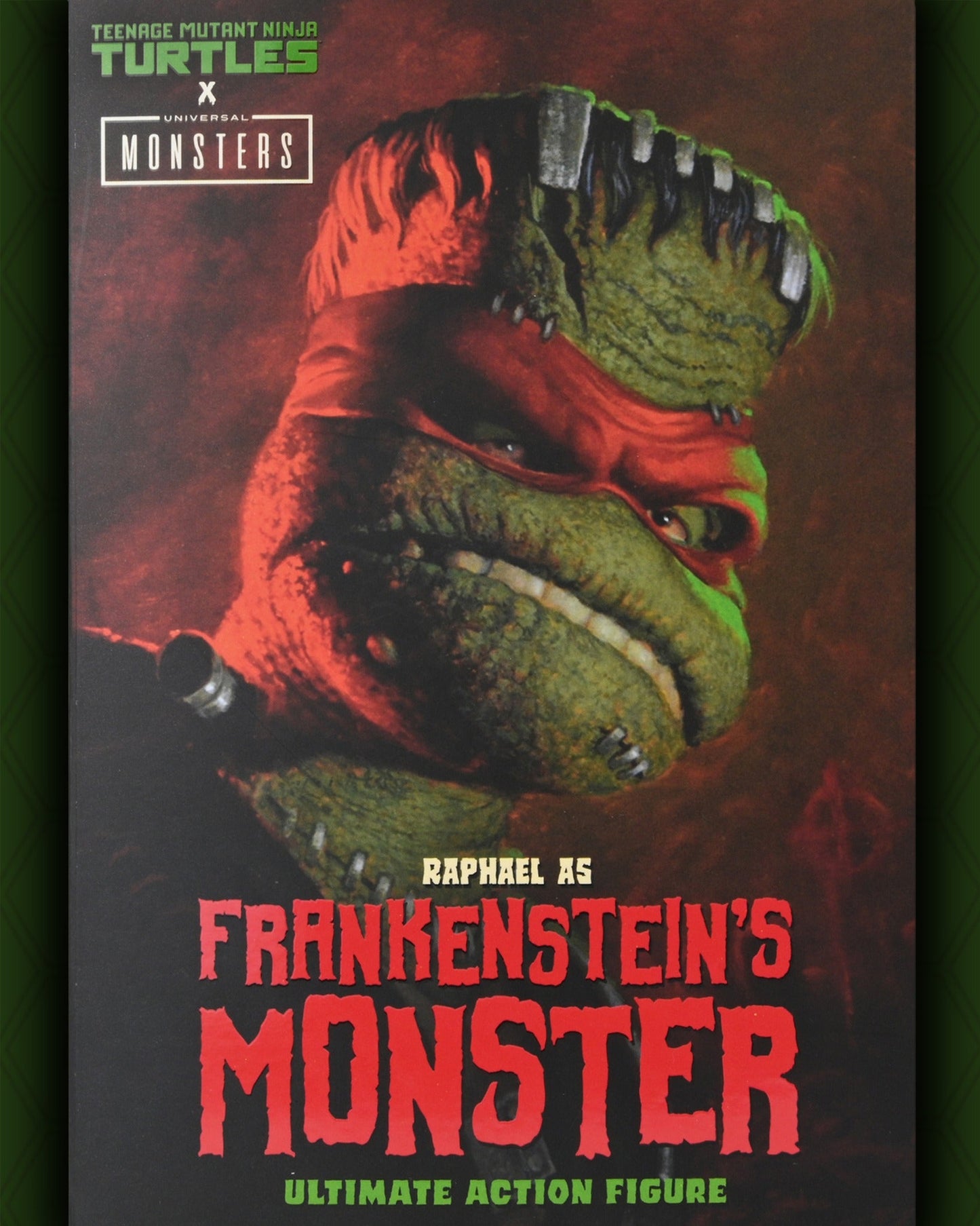 NECA Universal Monsters x Teenage Mutant Ninja Turtles - Ultimate Raphael as Frankenstein’s Monster