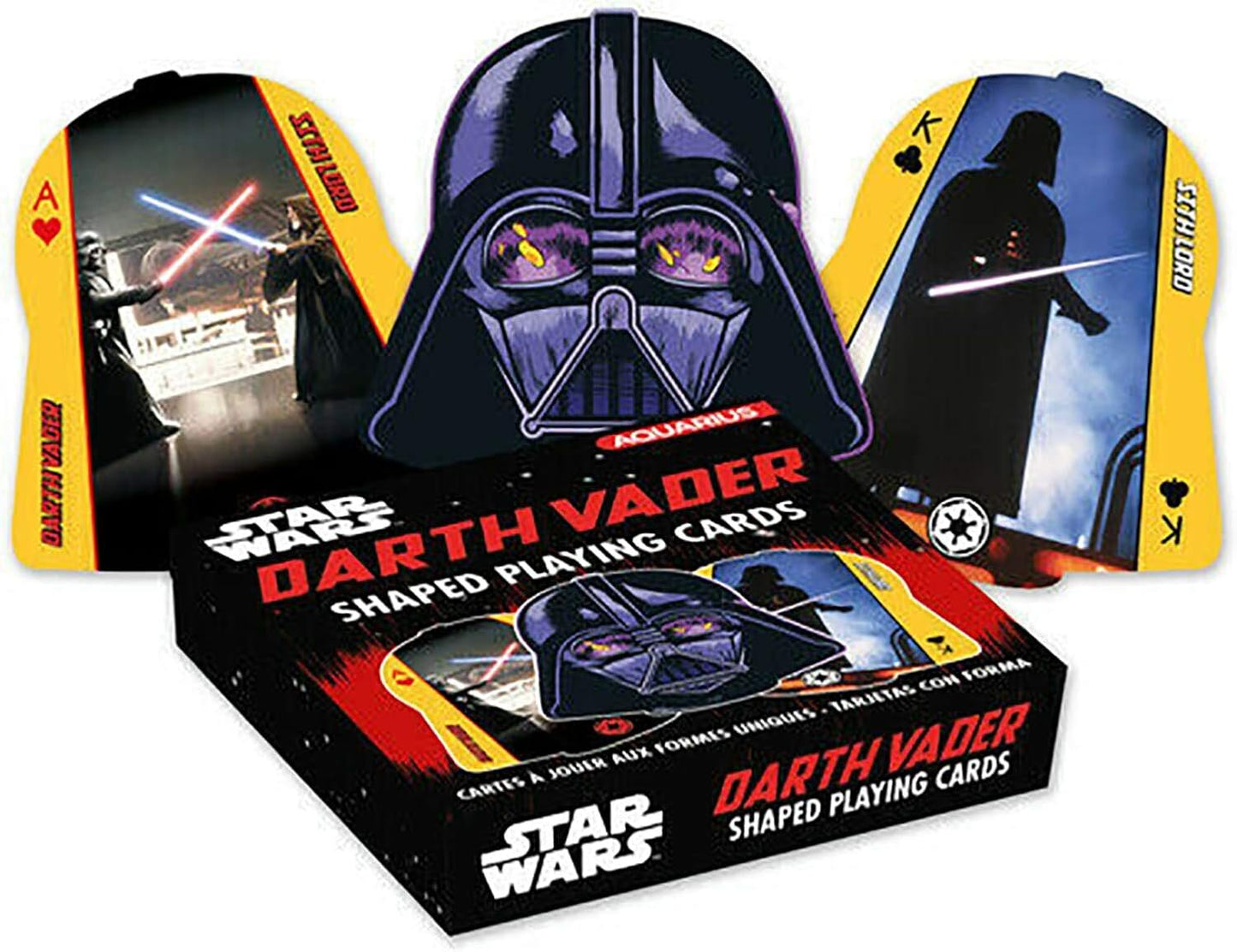 Aquarius Playing Cards: Star Wars - Darth Vader Shaped Playing Cards