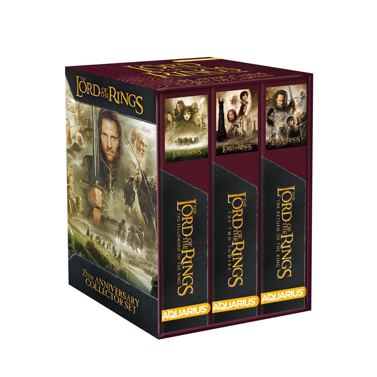 Aquarius Playing Cards: Premium Playing Cards - Lord of the Rings - 25th Anniversary Collector Set (3)