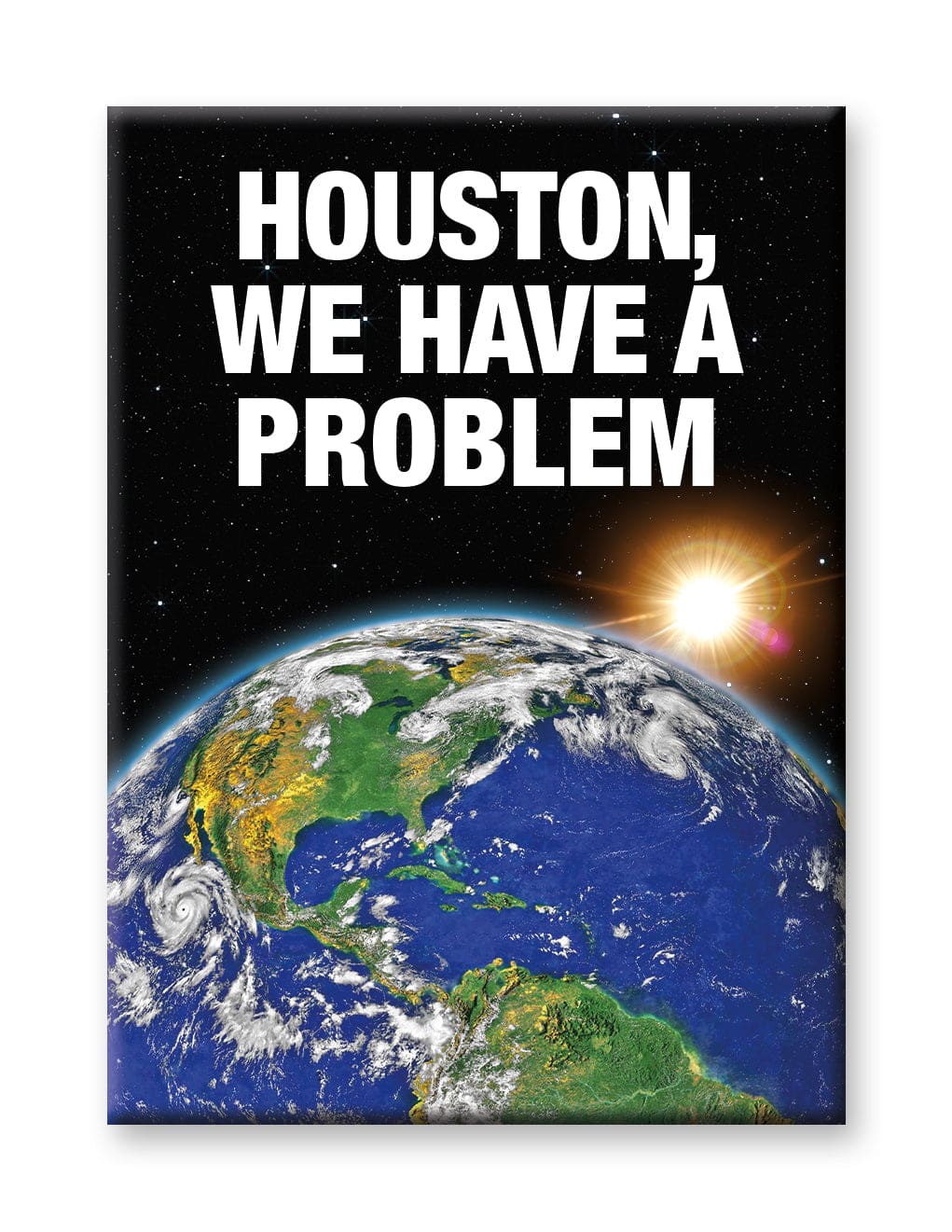 Aquarius Magnets: Flat Magnet - NASA - Houston, We Have A Problem