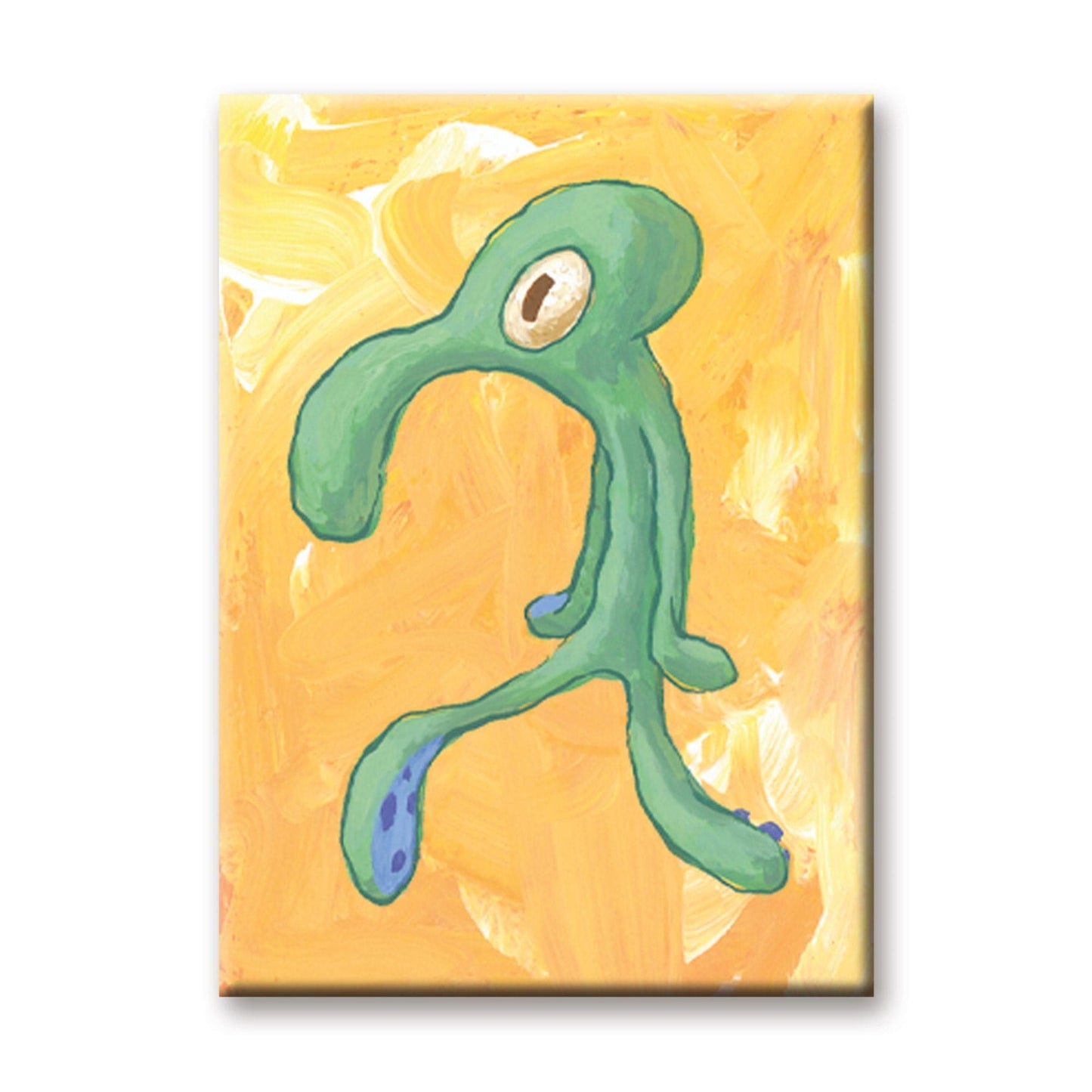 Aquarius Magnets: Flat Magnet - SpongeBob SquarePants - Squidward - Bold and Brash