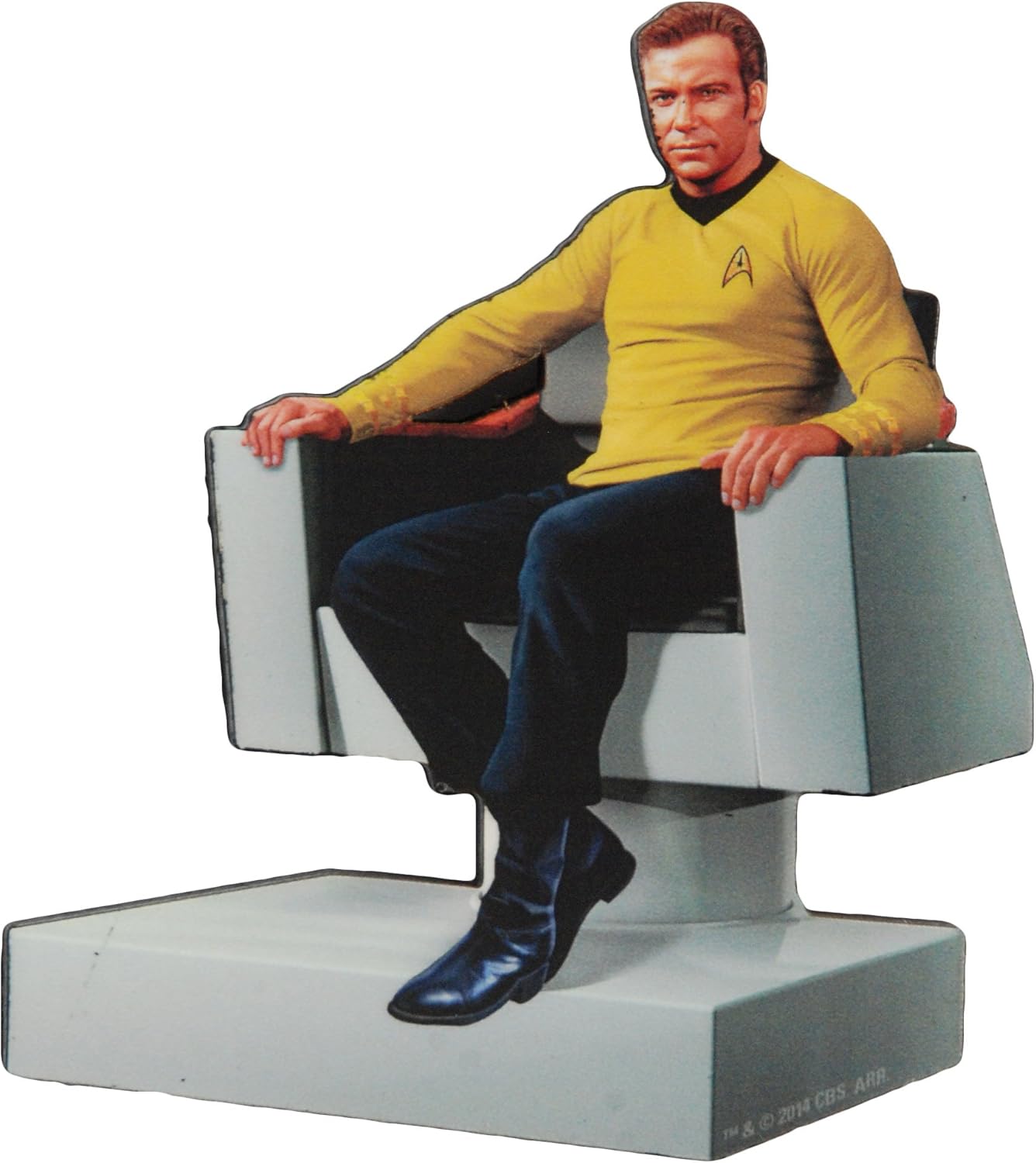 Aquarius Magnets: Funky Chunky Magnet - Star Trek - Kirk