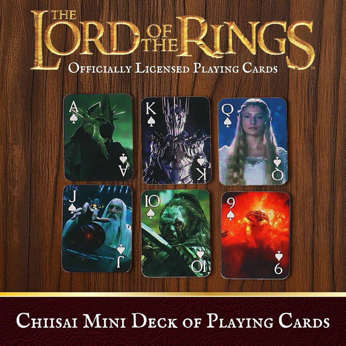 Aquarius Playing Cards: Mini Playing Cards - Chiisai - Lord of the Rings