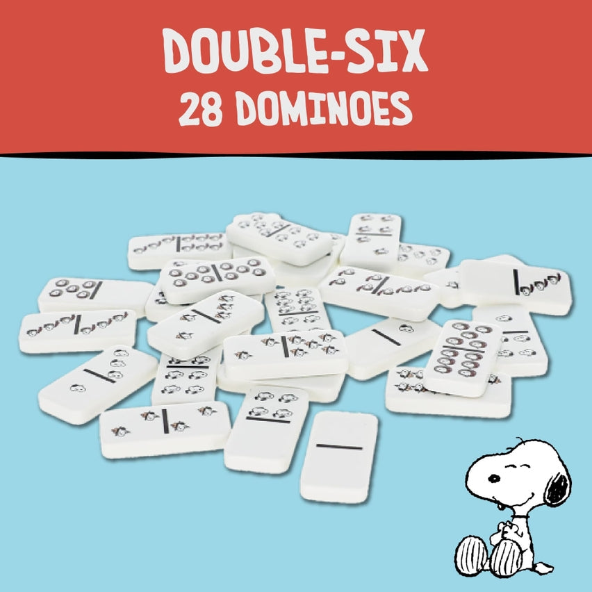 Aquarius Dominoes: Peanuts - Family Dominoes