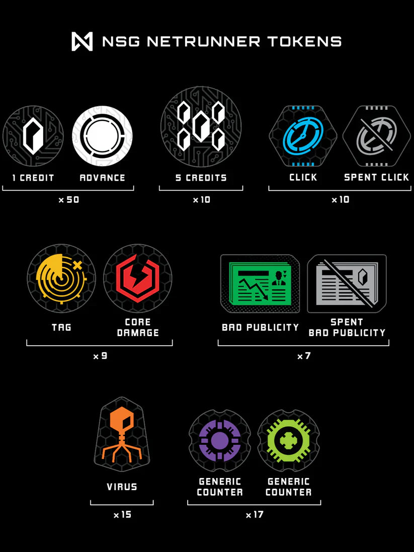 Netrunner - NSG Netrunner Tokens