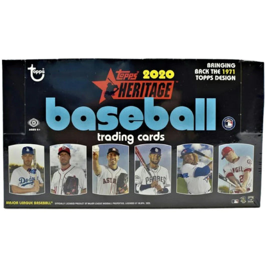 2020 Topps Heritage Baseball Hobby Box