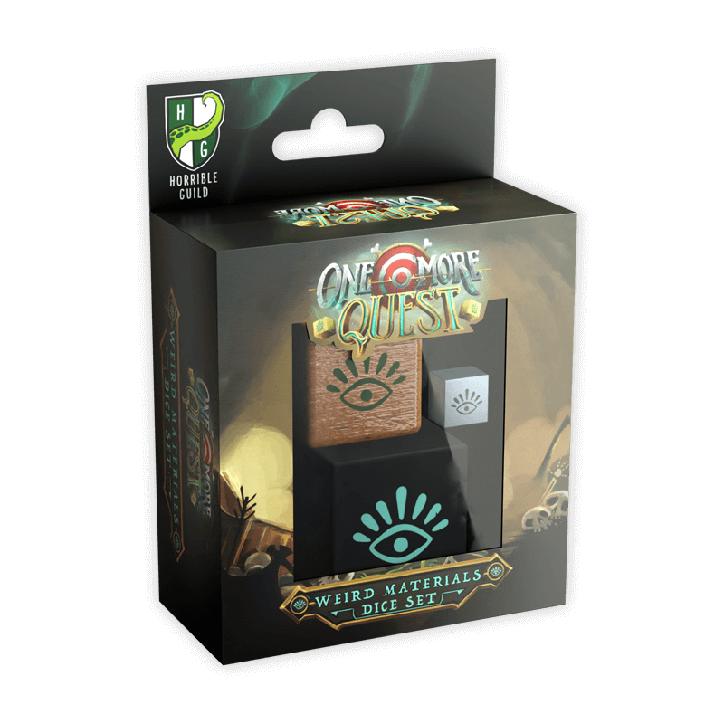 One More Quest: Weird Materials Dice Set