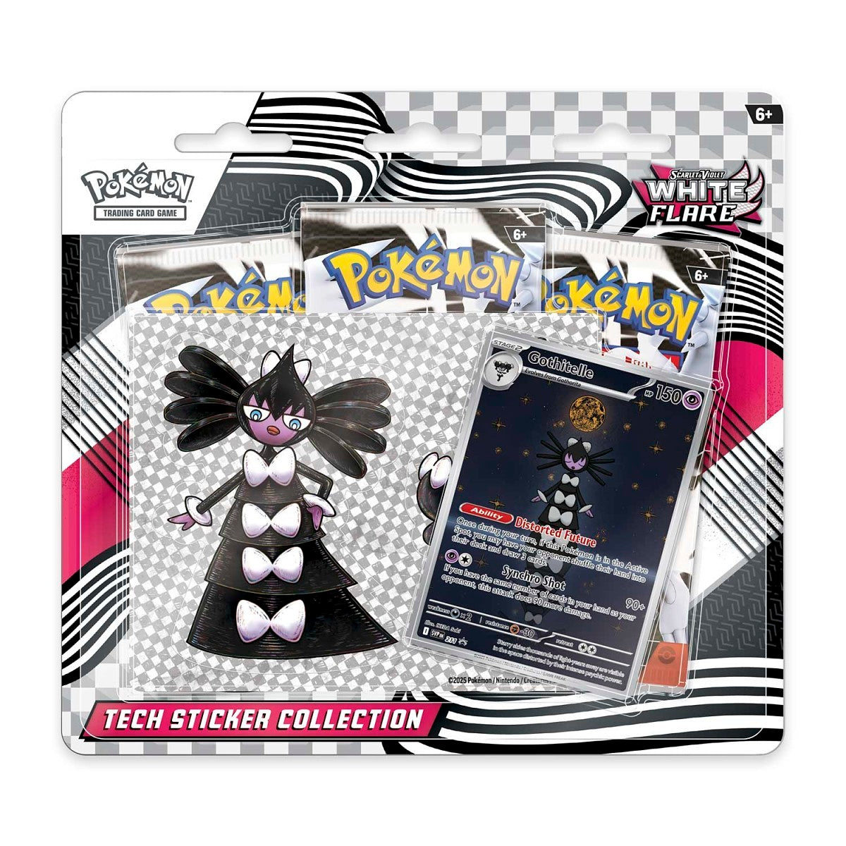 Pokemon: Scarlet & Violet - Black Bolt & White Flare - White Flare Tech Sticker Collection