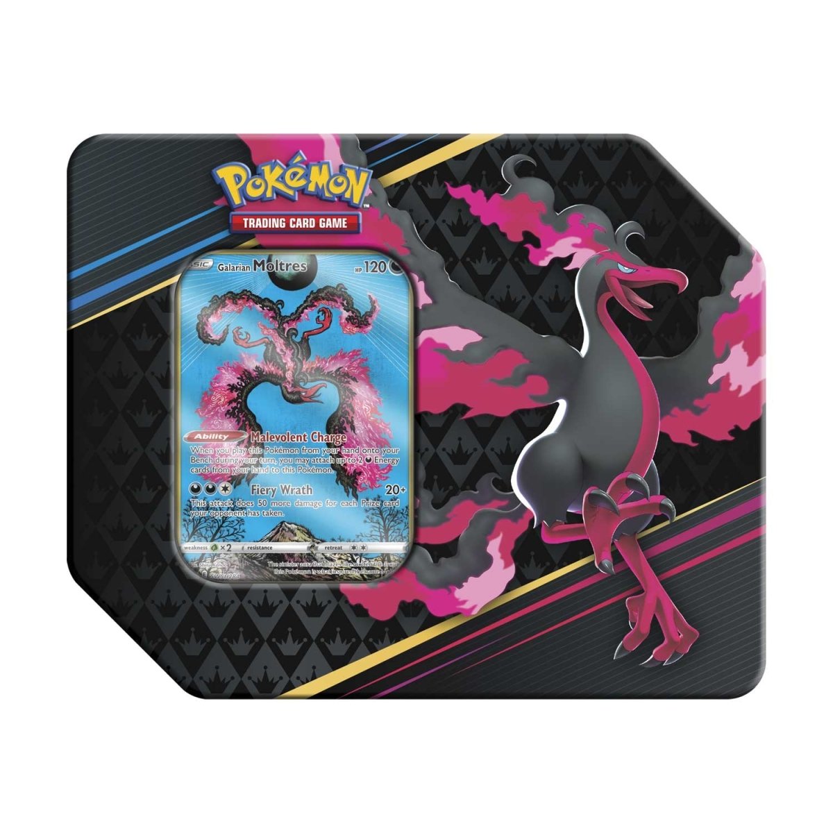 Pokemon: Crown Zenith Tin - Galarian Moltres
