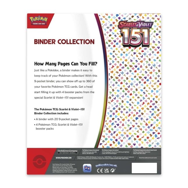 Pokemon: Scarlet & Violet - 151 Binder Collection