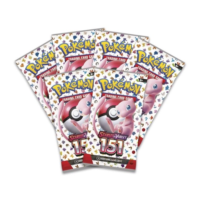 Pokemon: Scarlet & Violet - 151 Booster Bundle (6 Packs)