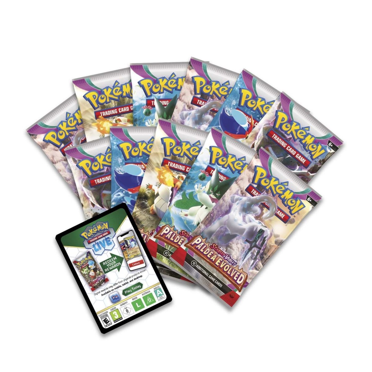 Pokemon: Scarlet & Violet - Paldea Evolved Elite Trainer Box