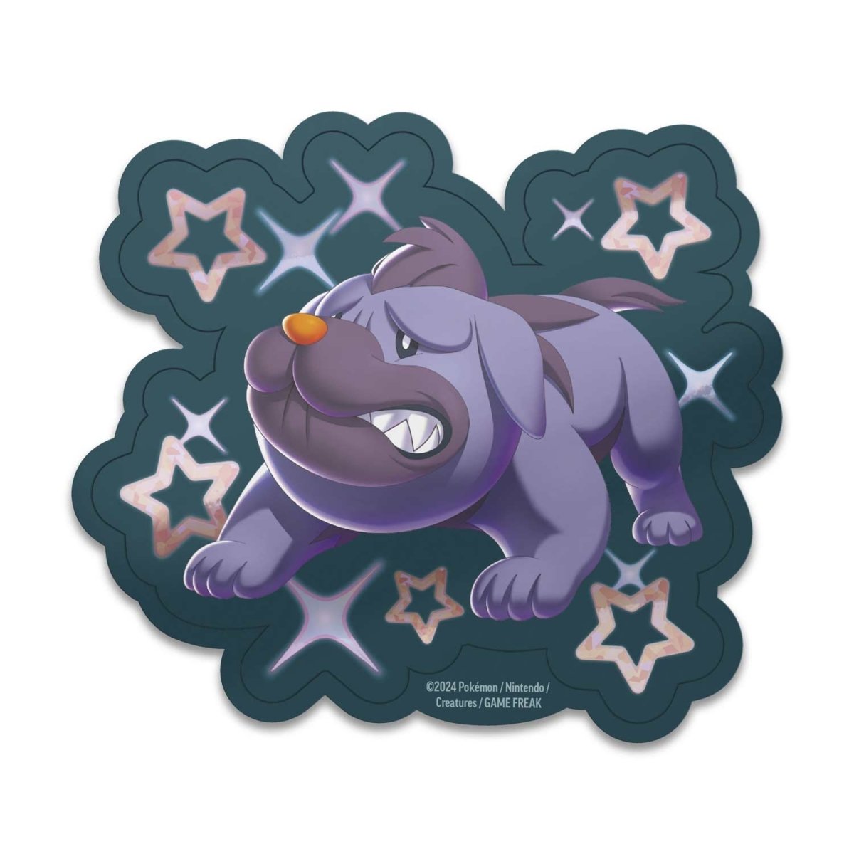 Pokemon: Scarlet & Violet - Paldean Fates Tech Sticker Collection - Shiny Maschiff