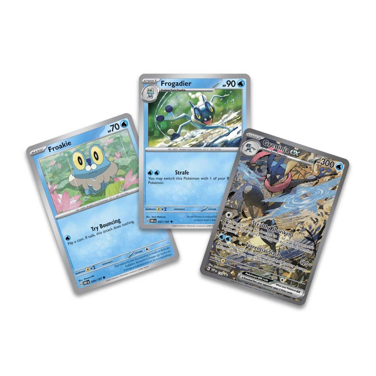 Pokemon: Scarlet & Violet - Shrouded Fable Greninja ex Special Illustration Collection