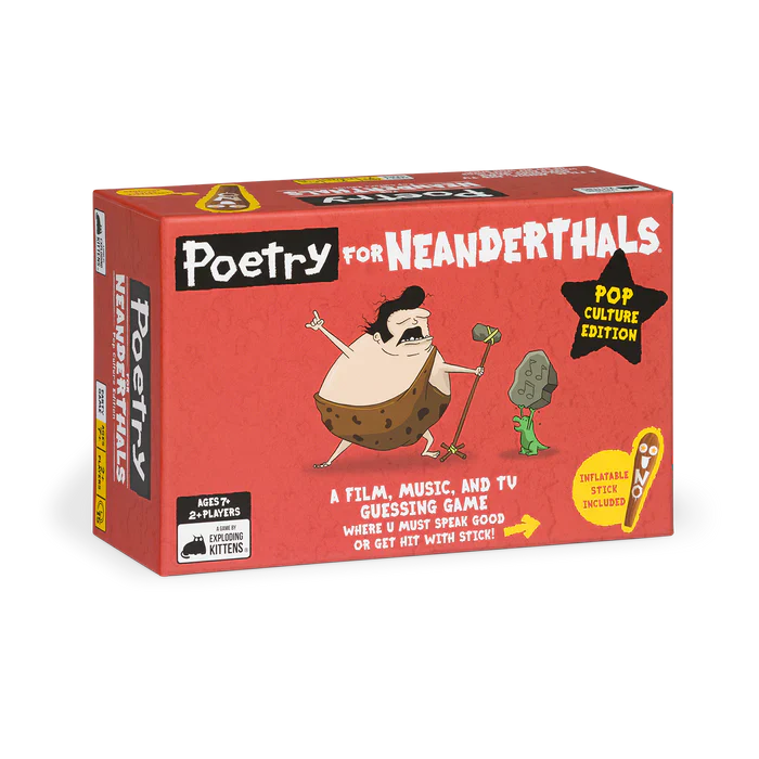 Poetry for Neanderthals Pop Culture Edition
