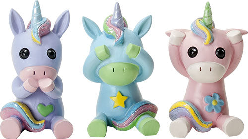 See, Speak & Hear No Evil Unicorns