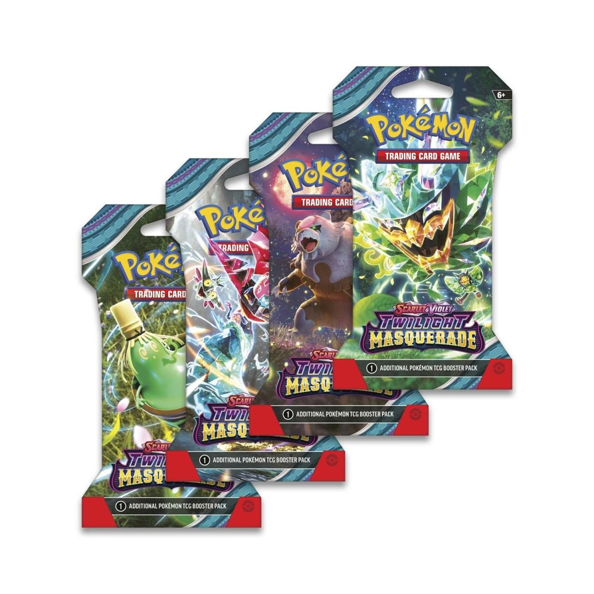 Pokemon: Scarlet & Violet - Twilight Masquerade - Sleeved Booster Pack