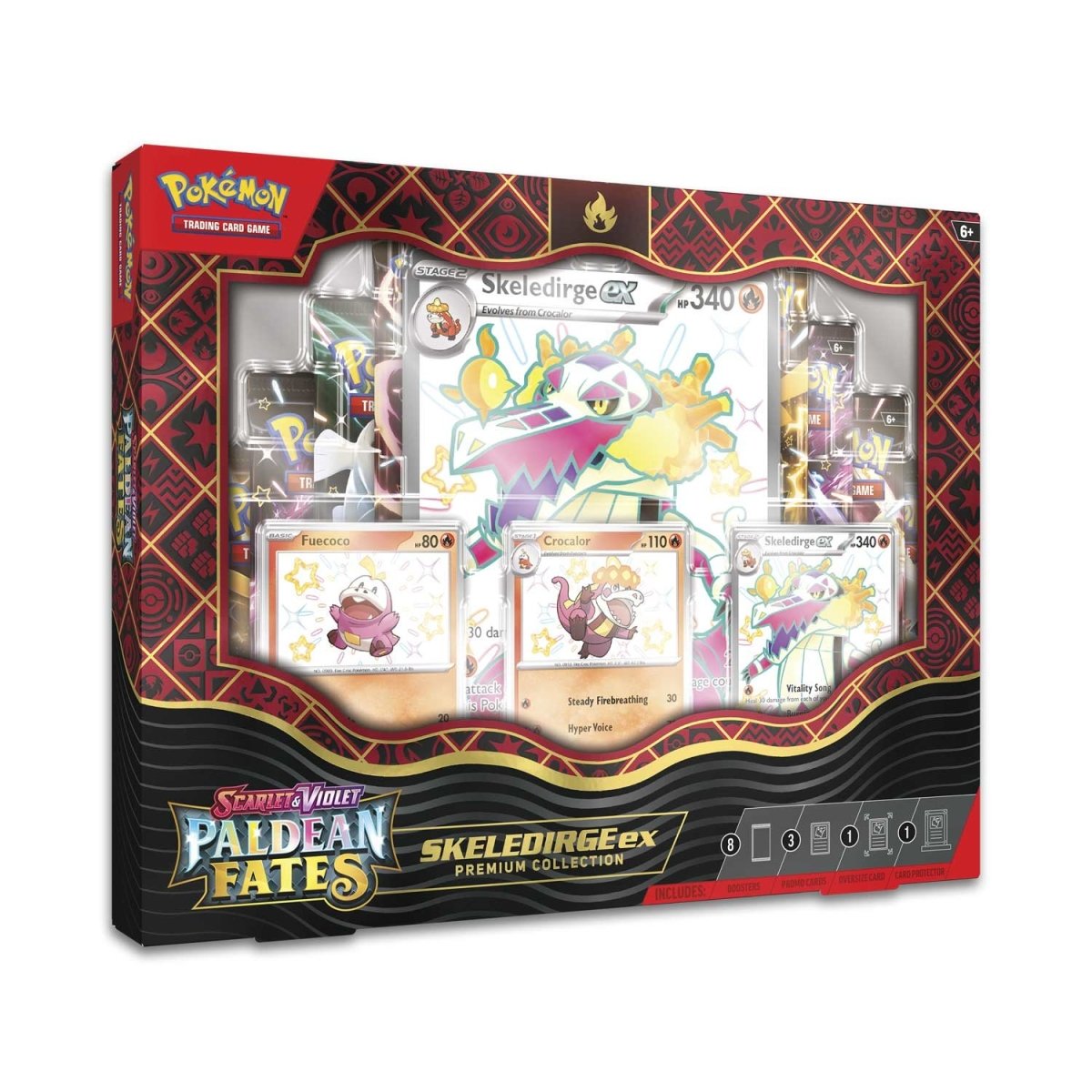 Pokemon: Scarlet & Violet - Paldean Fates - Premium Collection - Skeledirge ex