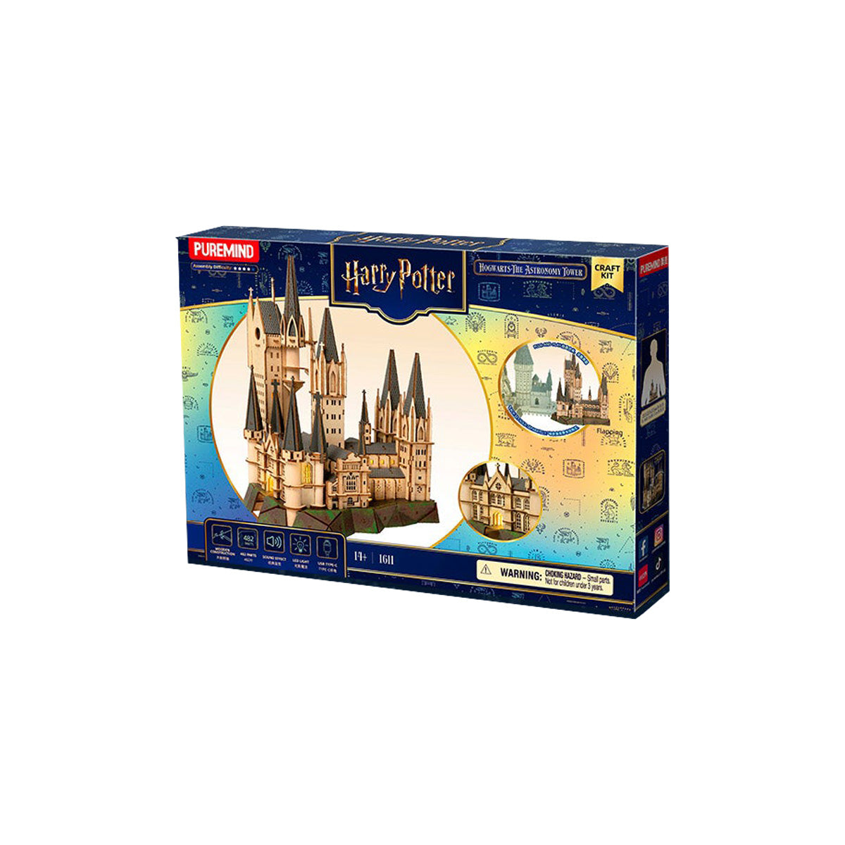 Puremind: Craft Kit - Harry Potter - Hogwarts - Astronomy Tower
