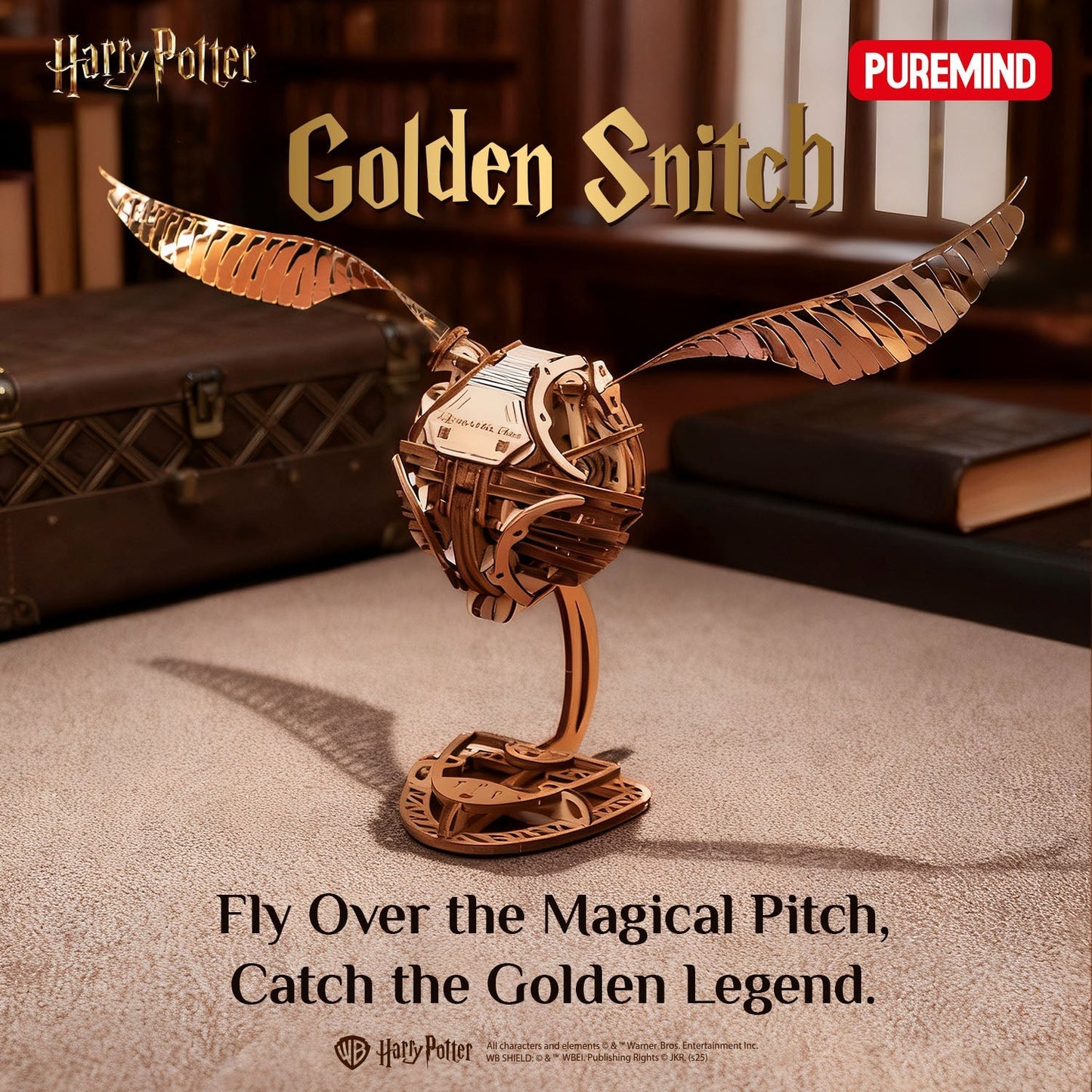 Puremind: Craft Kit - Harry Potter - Golden Snitch