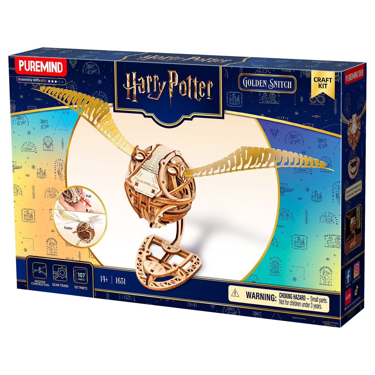 Puremind: Craft Kit - Harry Potter - Golden Snitch