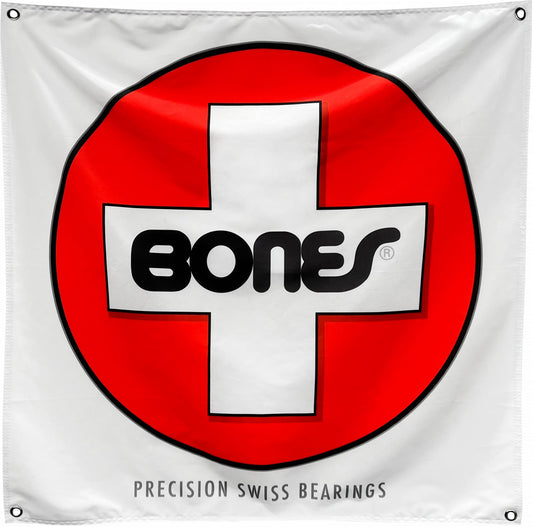 Bones® Bearings Swiss Circle Cloth Banner