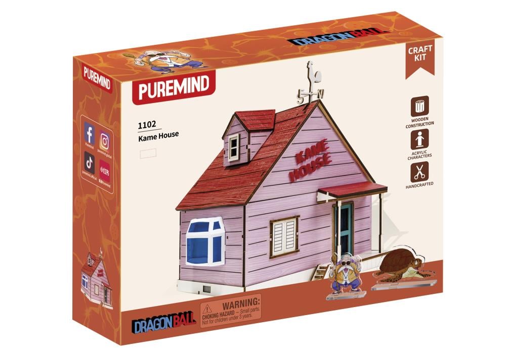 Puremind: Craft Kit - Dragon Ball - Kame House