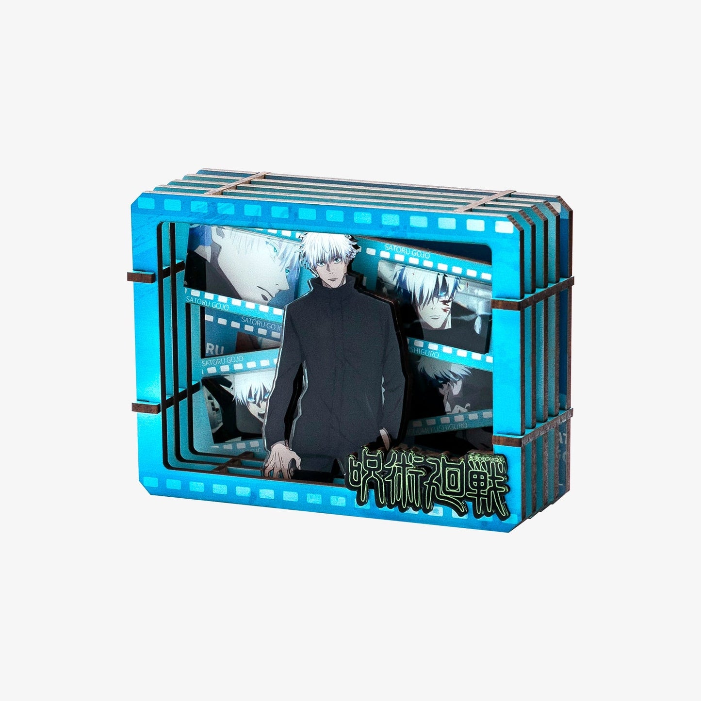 Puremind: Craft Kit - Wooden Gallery - Film Frame - Jujutsu Kaisen - Satoru Gojo