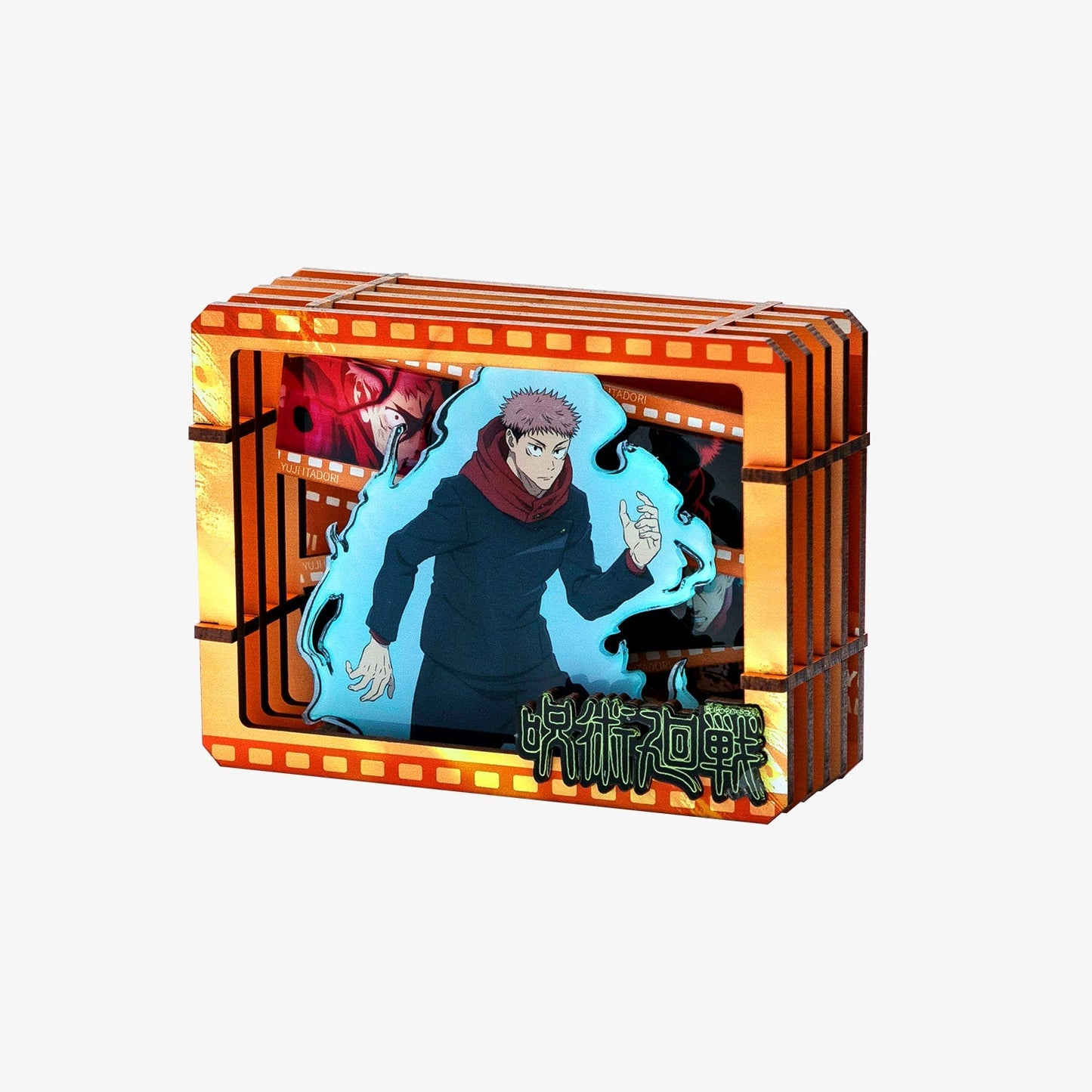 Puremind: Craft Kit - Wooden Gallery - Film Frame - Jujutsu Kaisen - Yuji Itadori