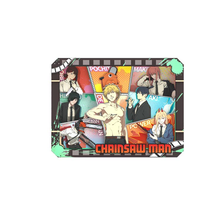 Puremind: Craft Kit - Wooden Gallery - Characters United - Chainsaw Man - Large