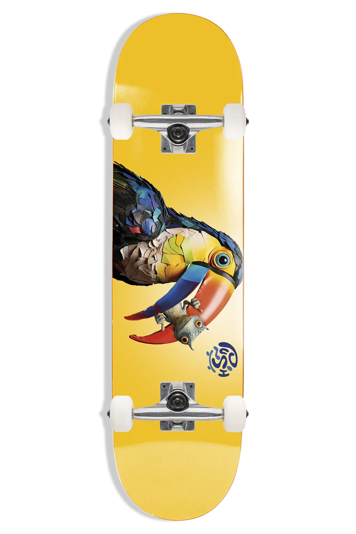 Push "Toucan" 7.25" Soft Top Complete Skateboard