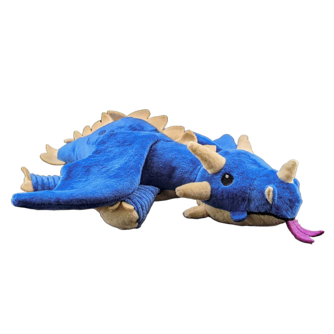 Paw-lymorph Pet Toy: Sparkbolt Blue Dragon Wyrmling Plush
